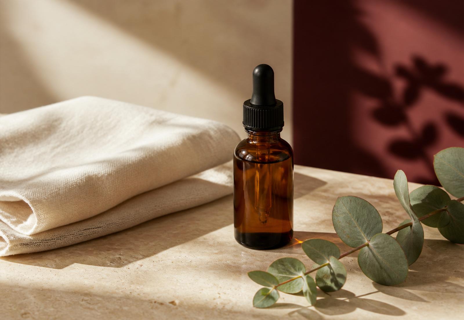 Skincare still life